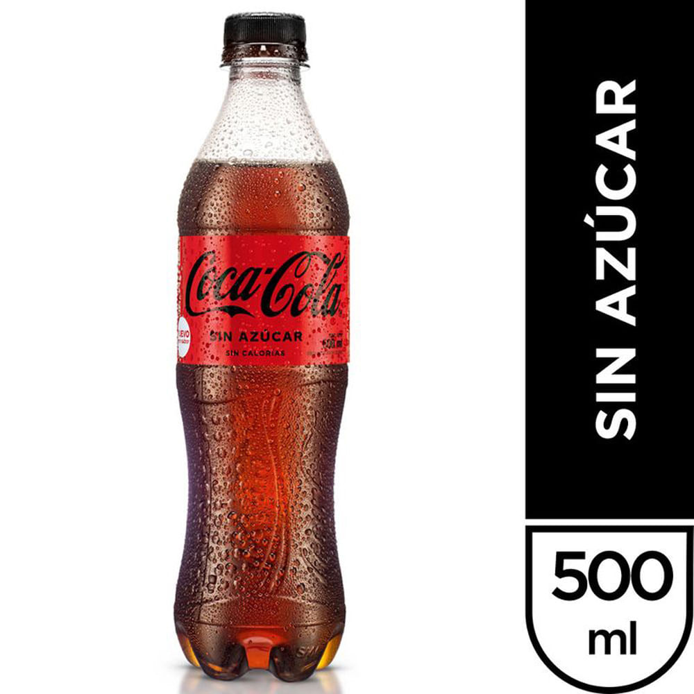 Gaseosa Coca Cola Light 500 Ml Botella