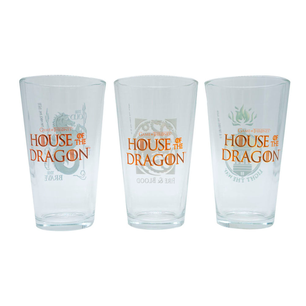 Set de 2 Vasos Vidrio Glass Pint 475 ml