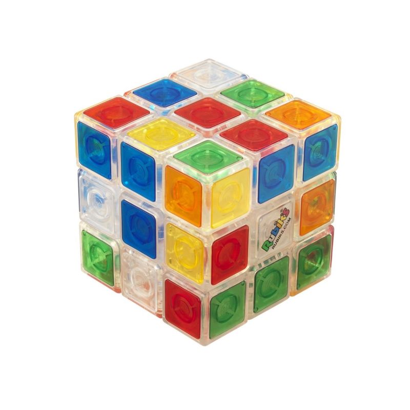 Cubo Magico Rubiks 3x3 Transparente Wong.pe