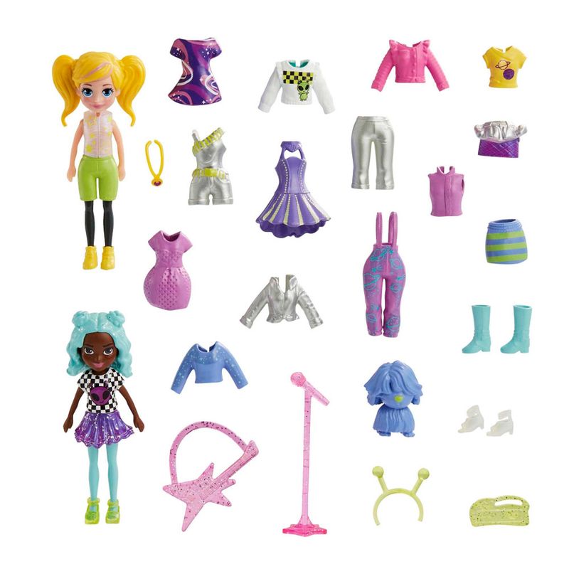 Polly Pocket Set Paquete de Modas Grande