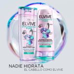 Pack ELVIVE Shampoo Ácido Hialurónico Pure Frasco 370ml + Acondicionador Ácido  Hialurónico Pure Frasco 370ml