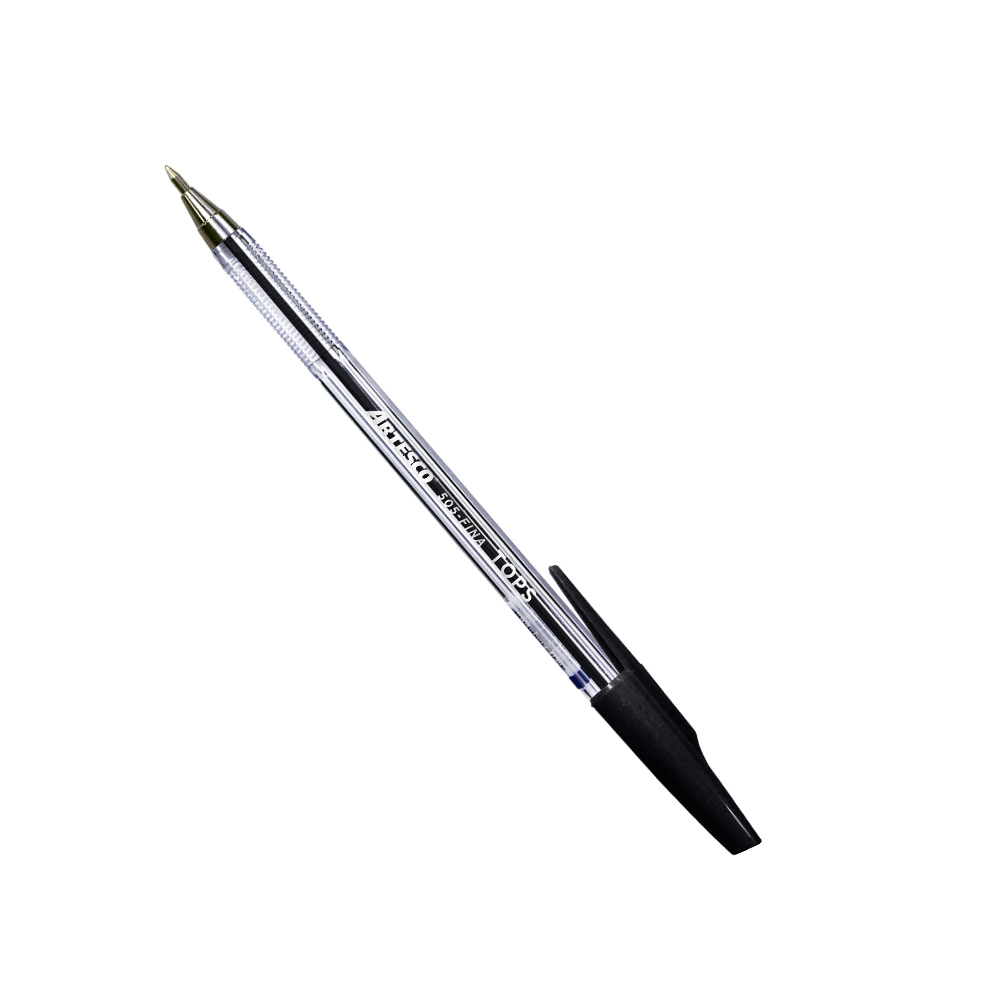 COD.LP059 Bolígrafo blanco con clip ancho plano, especial para