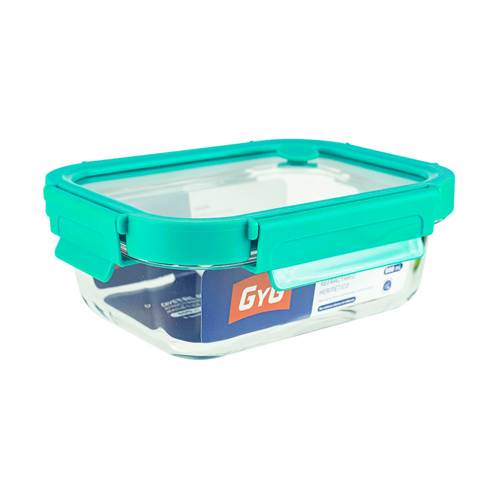 Precio taper vidrio rectangular Lunch Away .Descuentos fábrica. Ibili  capacidad 400 ml