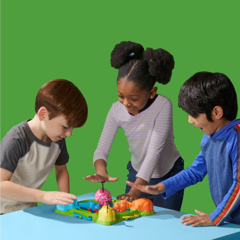 Juego de Mesa Hasbro Gaming Hippos Glotones Wong.pe