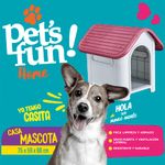 Casa-para-Perro-Pet-s-Fun-Care-Rundy-Talla-M-Rojo-2-119294
