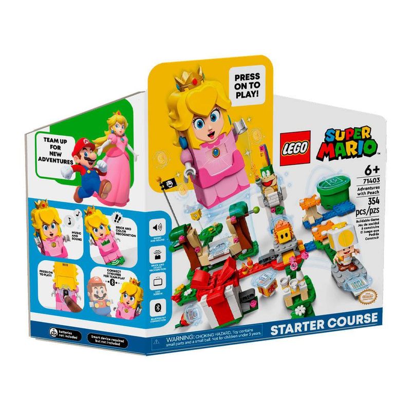 Lego Super Mario 71403 Pack Inicial: Aventuras con Peach 354pzs